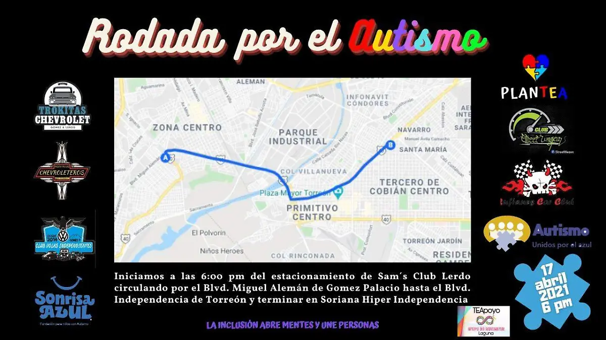 Rodada pr el autismo